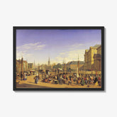 View from Gammel Strand towards Christiansborg by Heinrich Hansen - thumbnail_1_bf_67674f7ab7c995d9501641f9